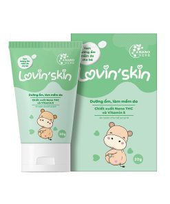 Kem dưỡng ẩm mềm da cho bé Lovin’skin giảm khô ngứa, nứt nẻ da (30g)
