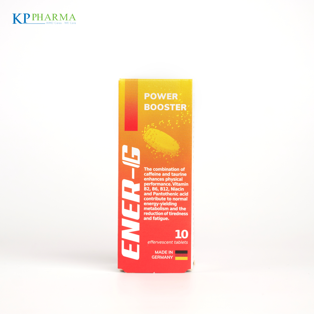 Thực phẩm bảo vệ sức khỏe viên sủi Ener G