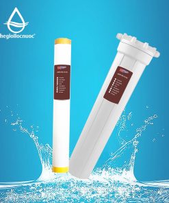 Bộ lọc xử lý sắt USTopwater 20 inches gầy, Model: Fera-25-AS, Công suất 400 lít/giờ, Vỏ nhựa