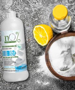 Gel rửa chén bát và rau, trái cây vỏ cứng nO% Green Home Eco với Baking Soda (500ml)