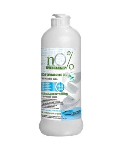 Gel rửa chén bát và rau, trái cây vỏ cứng nO% Green Home Eco với Baking Soda (500ml)