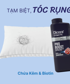 Gội – xả Dicora Urban Fit 2 in 1 chống rụng tóc dành cho nam giới 400ml
