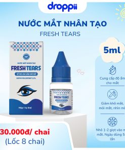 Nước mắt nhân tạo Fresh Tears – Giảm khô mắt, bảo vệ mắt (Lọ 5ml)