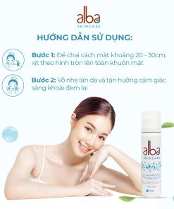 Xịt khoáng chăm sóc da giàu khoáng chất thiên nhiên Alba Skincare 50ml
