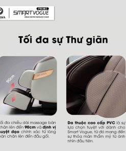 Ghế massage Smart Vogue Prime (OG-5569)-Smart Vogue Prime – Espresso