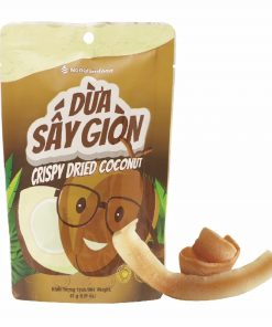 Dừa sấy giòn Nonglamfood – Túi 45g