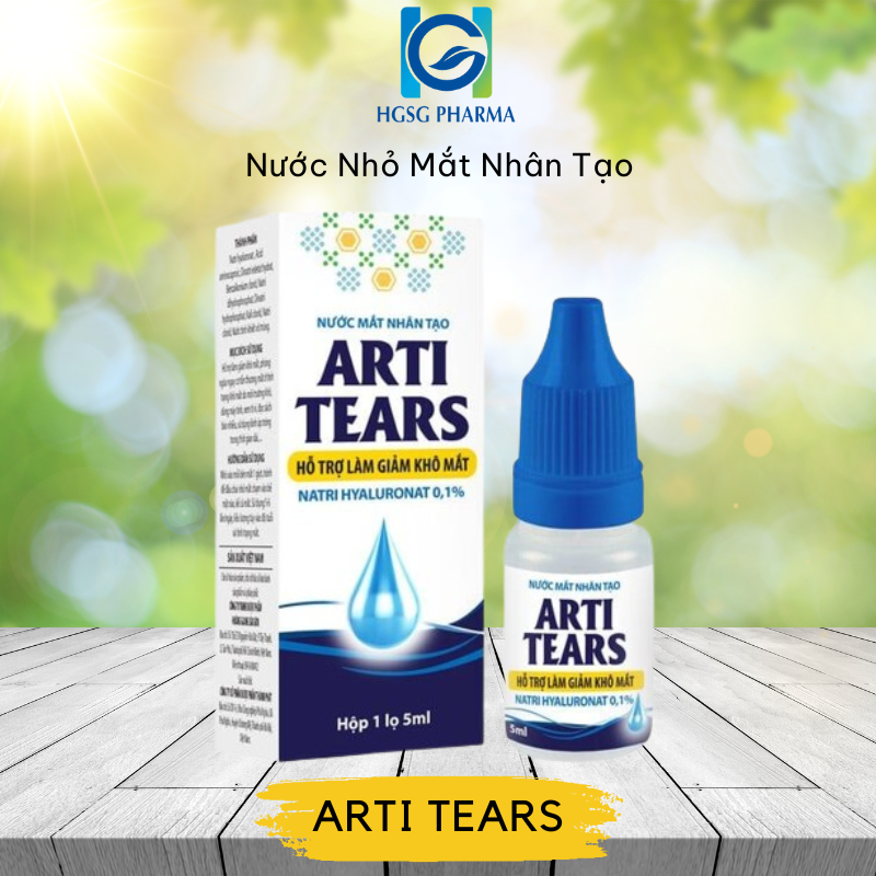 Combo 06 hộp Nước mắt nhân tạo Arti tears