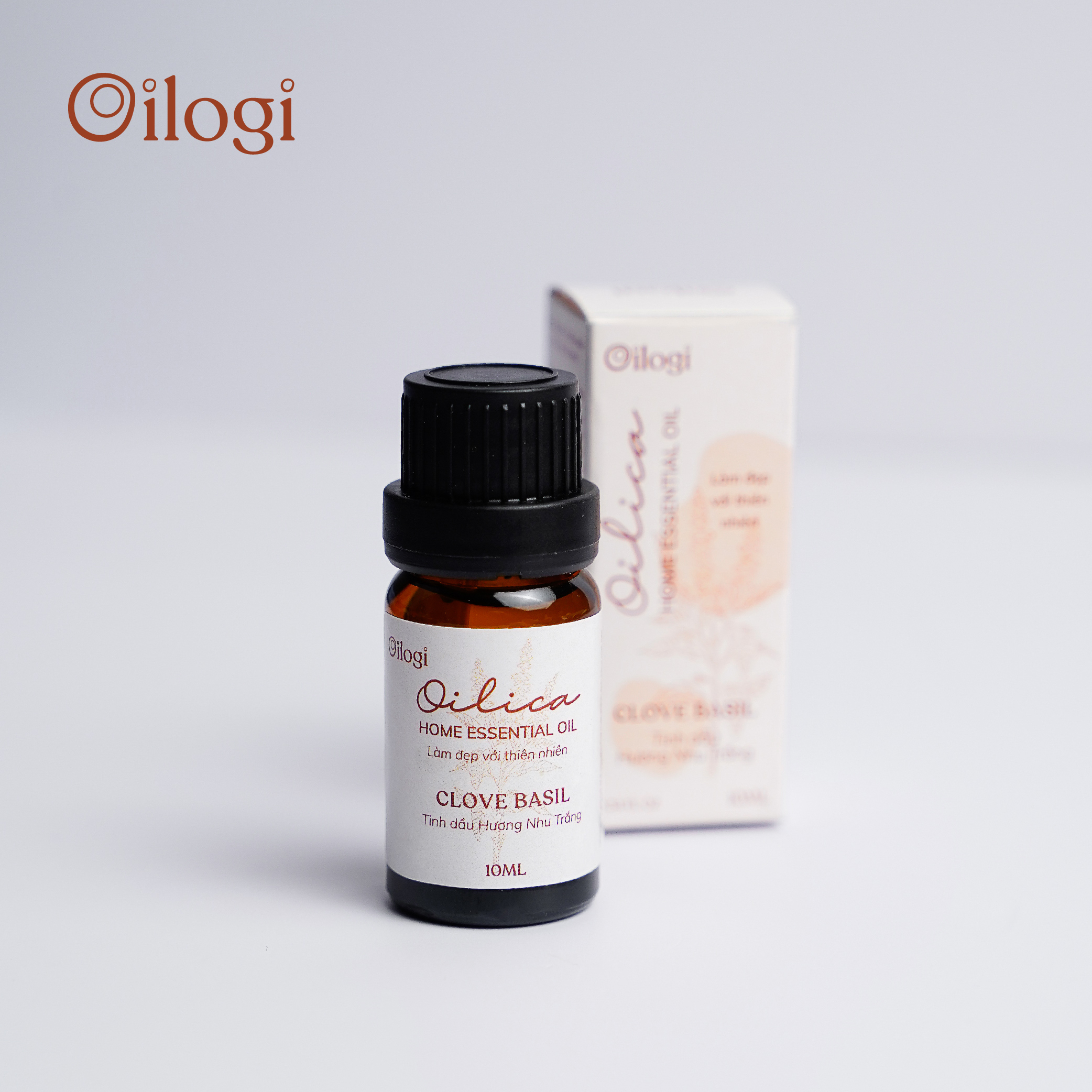Tinh dầu hương Nhu Trắng – Clove Basil Oil giữ ấm, thông thoáng đường thở (chai 10ml)