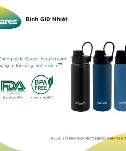 Bình giữ nhiệt CAREZ IBC725SK700N 700ml màu đen