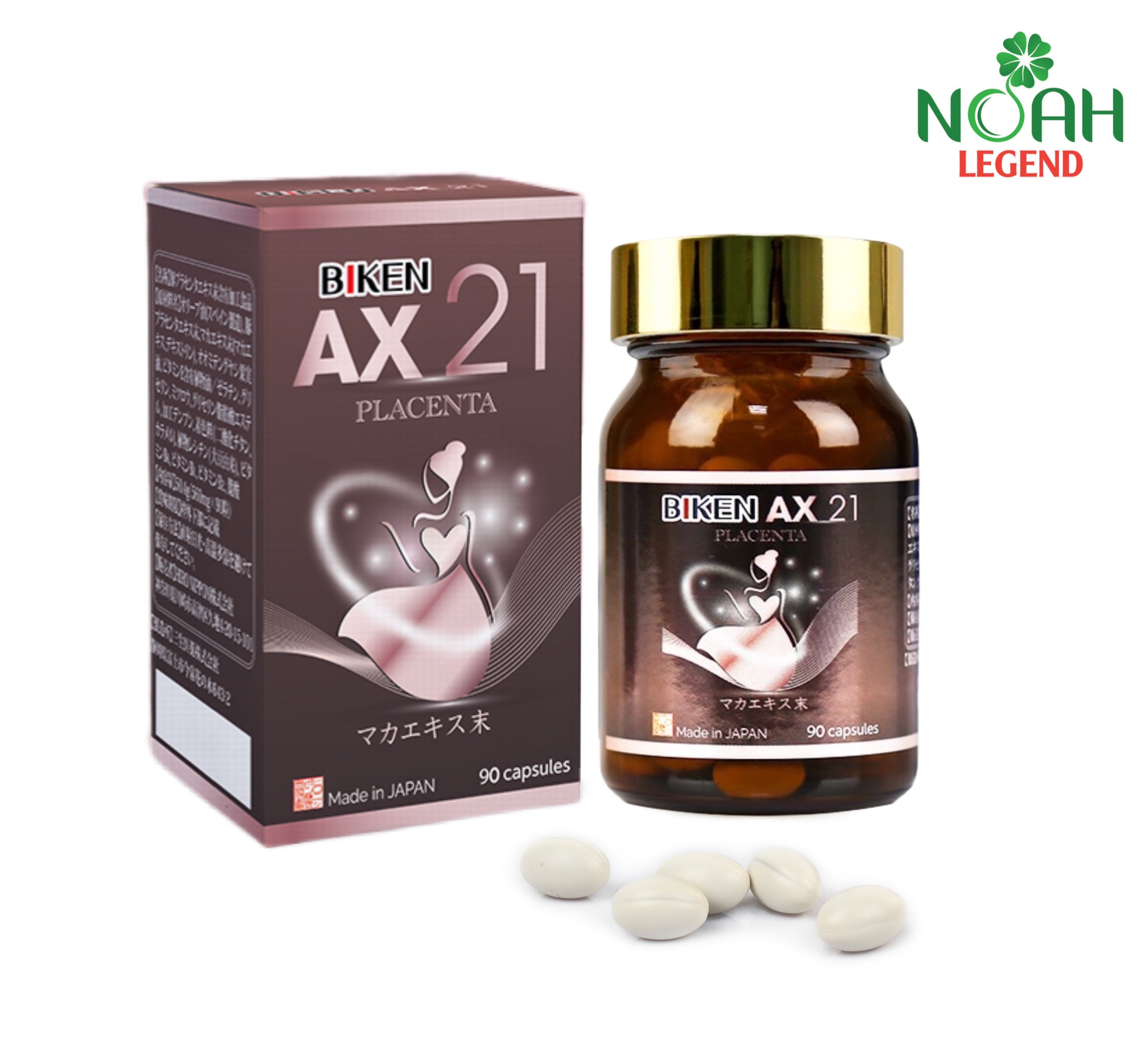 Viên uống tăng cường Nội tiết tố nữ BIKEN AX 21