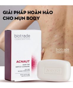 Xà phòng hỗ trợ giảm mụn Biotrade Acnaut Soap