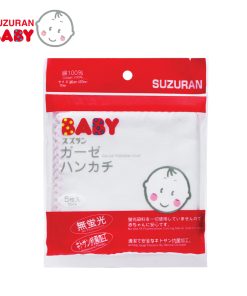 Khăn sữa Chitosan kháng khuẩn Suzuran Japan (5 cái/gói)