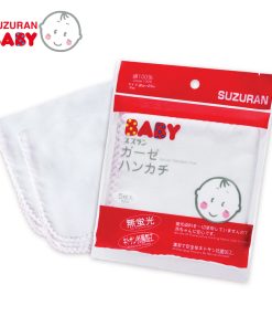 Khăn sữa Chitosan kháng khuẩn Suzuran Japan (5 cái/gói)