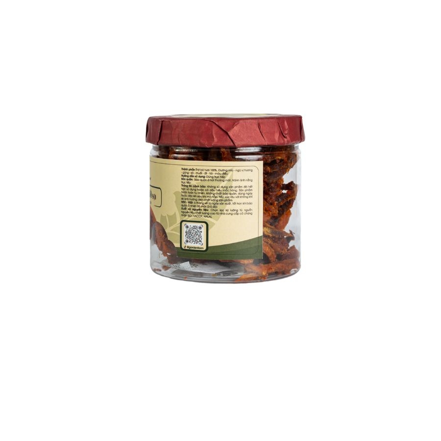 Khô Bò sợi Garden Farm (hũ 150g)
