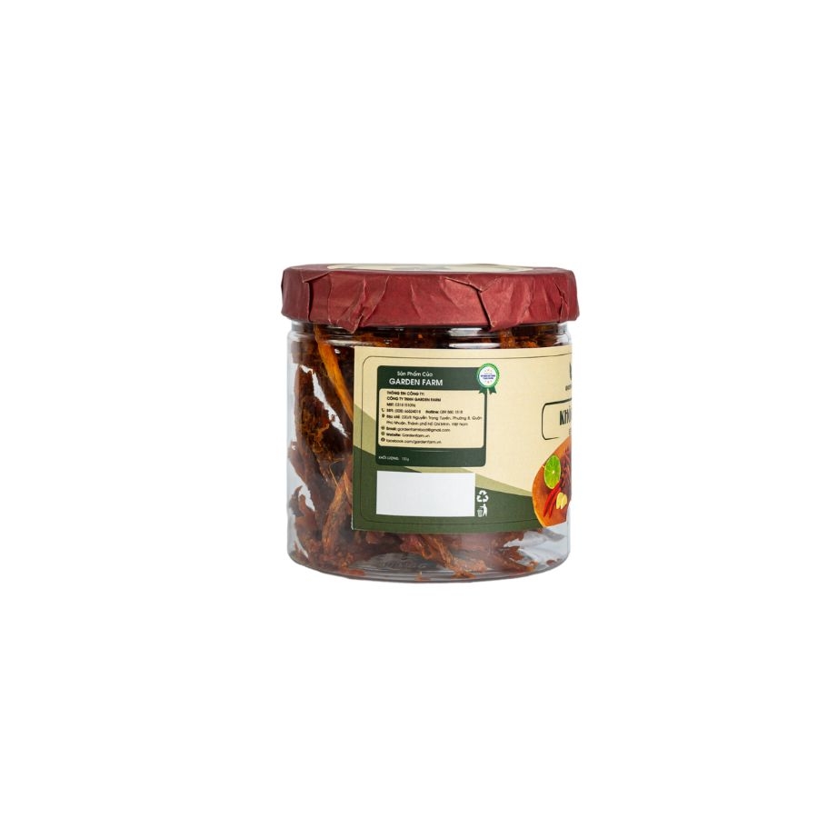 Khô Bò sợi Garden Farm (hũ 150g)