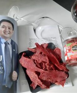 Thịt Trâu khô Buffalo Jerky vị Ớt hiểm