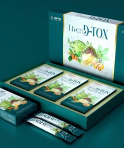 Liver D Tox – Giúp thanh nhiệt, giải độc cơ thể (Hộp 10 gói x 15ml)