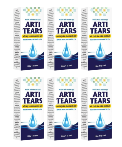 Combo 06 hộp Nước mắt nhân tạo Arti tears