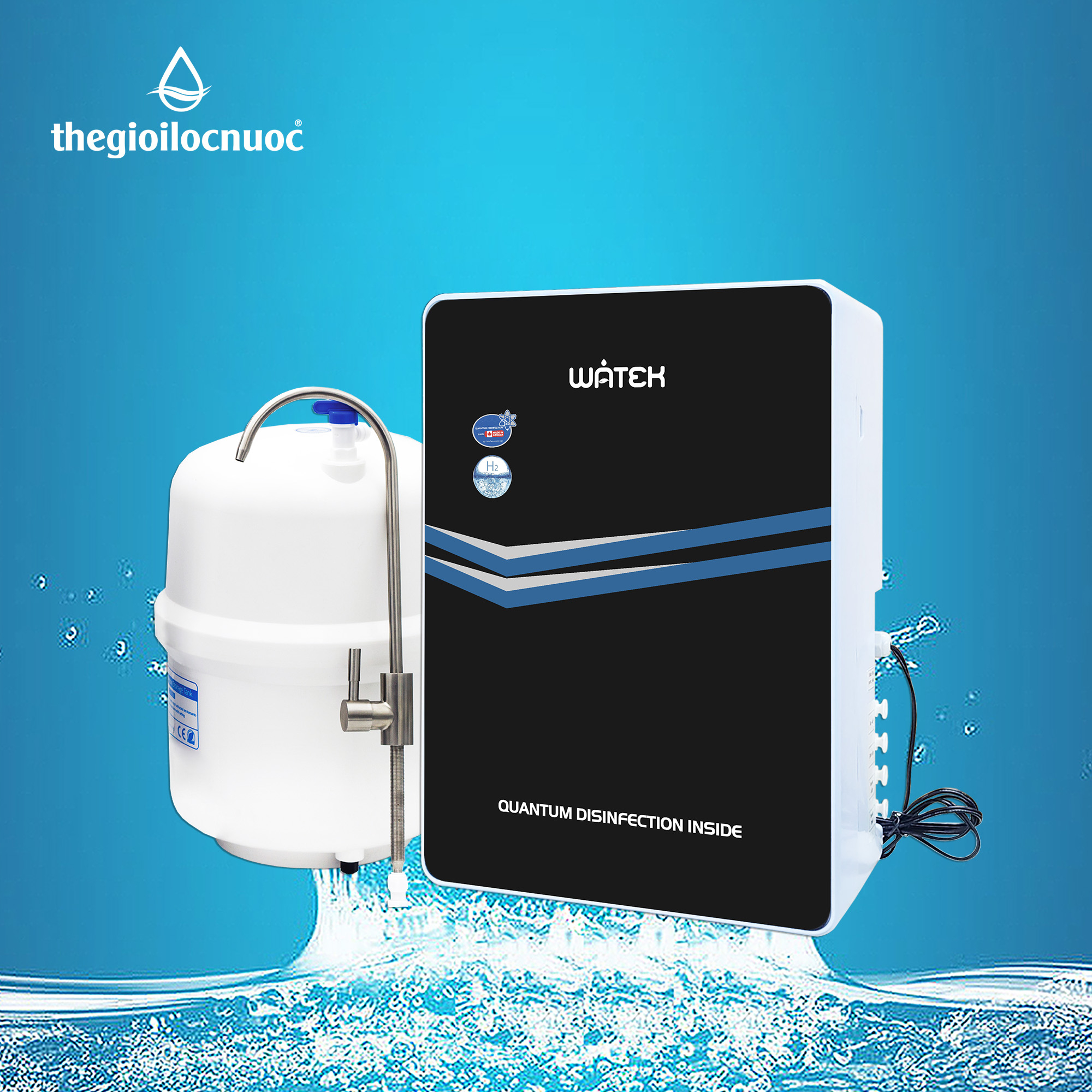 Máy lọc nước Watek, model: Lux-200 RO