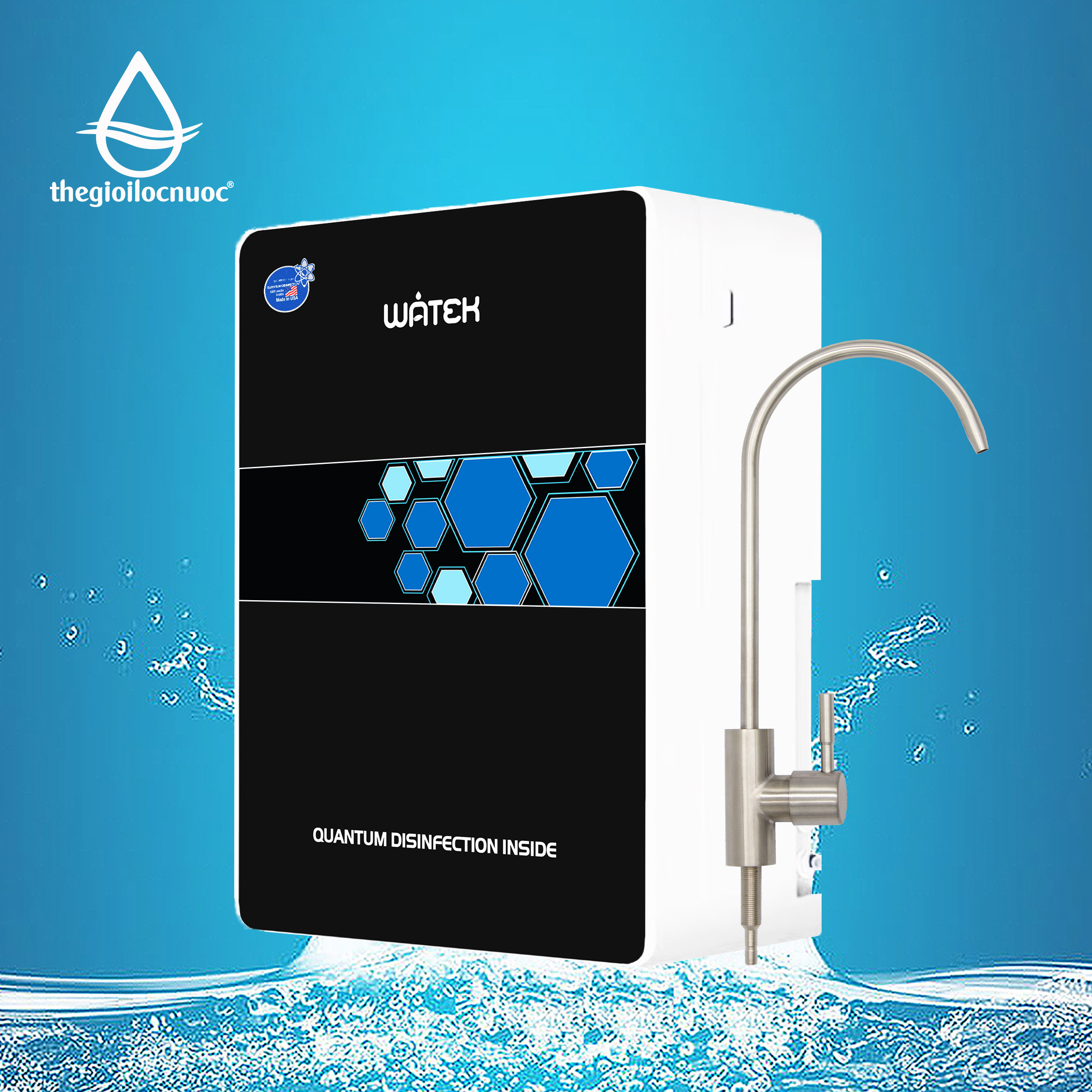 Máy lọc nước Watek, model: LUX – 200UF