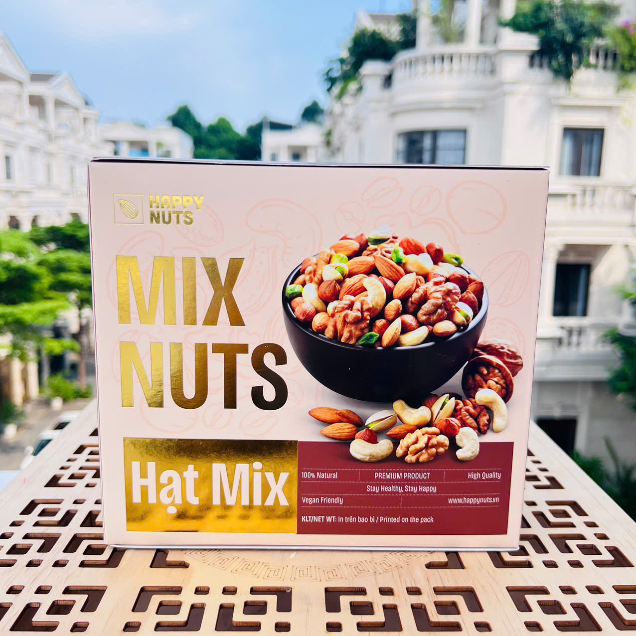 Hạt Mixnuts 5 loại hạt 225g