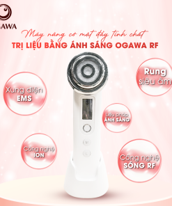 Máy nâng cơ mặt đẩy tinh chất trị liệu bằng ánh sáng RF (OB-063), hiệu Ogawa