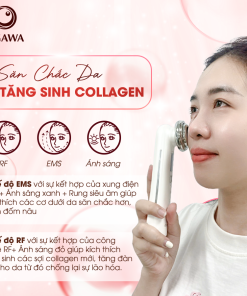 Máy nâng cơ mặt đẩy tinh chất trị liệu bằng ánh sáng RF (OB-063), hiệu Ogawa