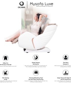 Ghế Massage Mysofa Lux (OS-3161S) màu Espresso