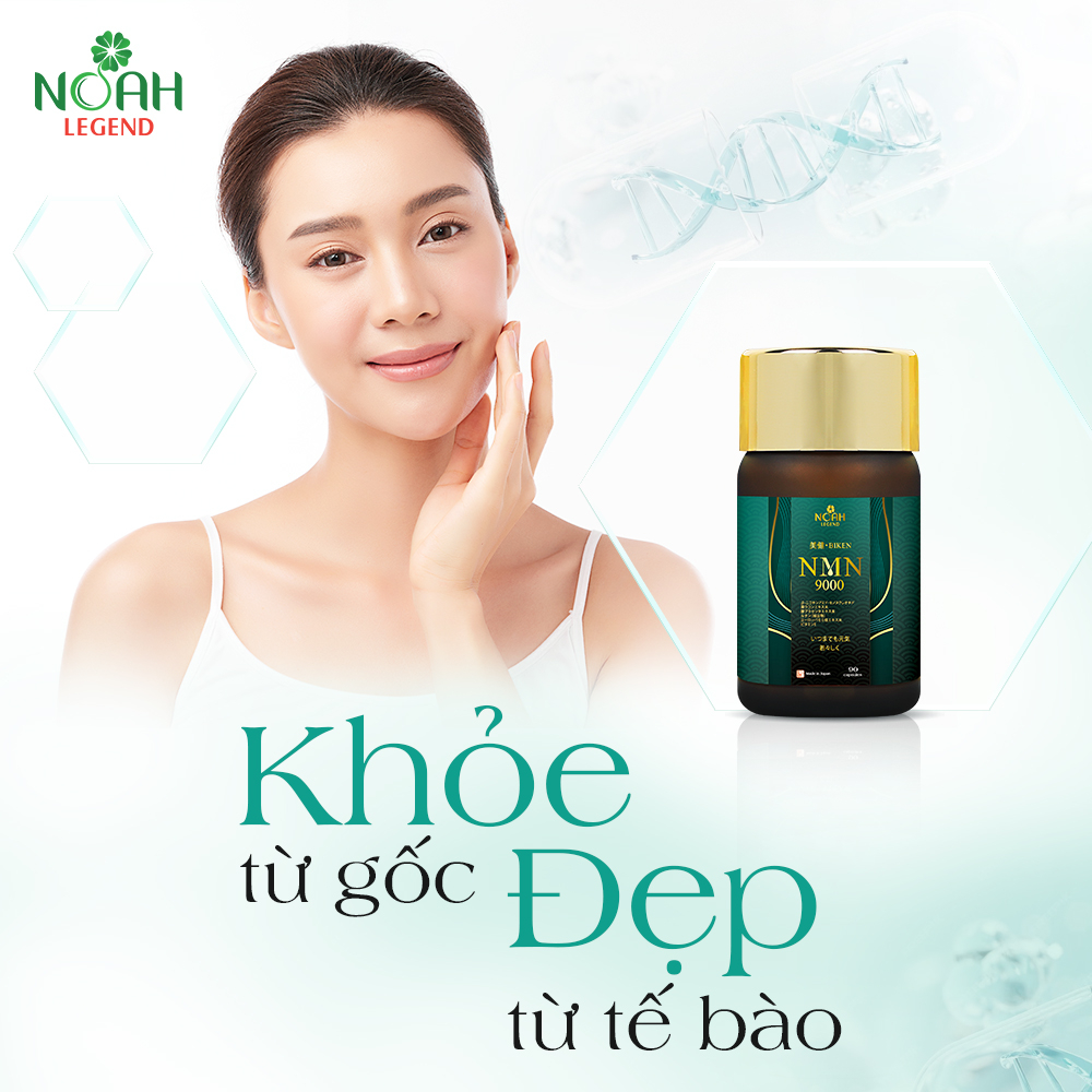Viên uống Trường thọ & Trẻ hoá Biken NMN 9000