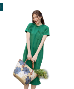 Đầm thun có túi Mabel