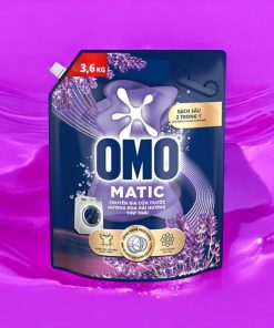 Nước giặt OMO Cửa Trước Hương Hoa Oải Hương Thư Thái 3.6kg