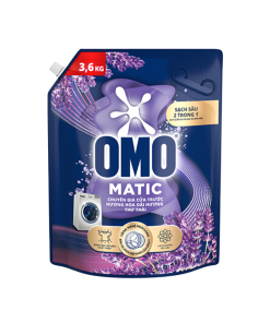Nước giặt OMO Cửa Trước Hương Hoa Oải Hương Thư Thái 3.6kg