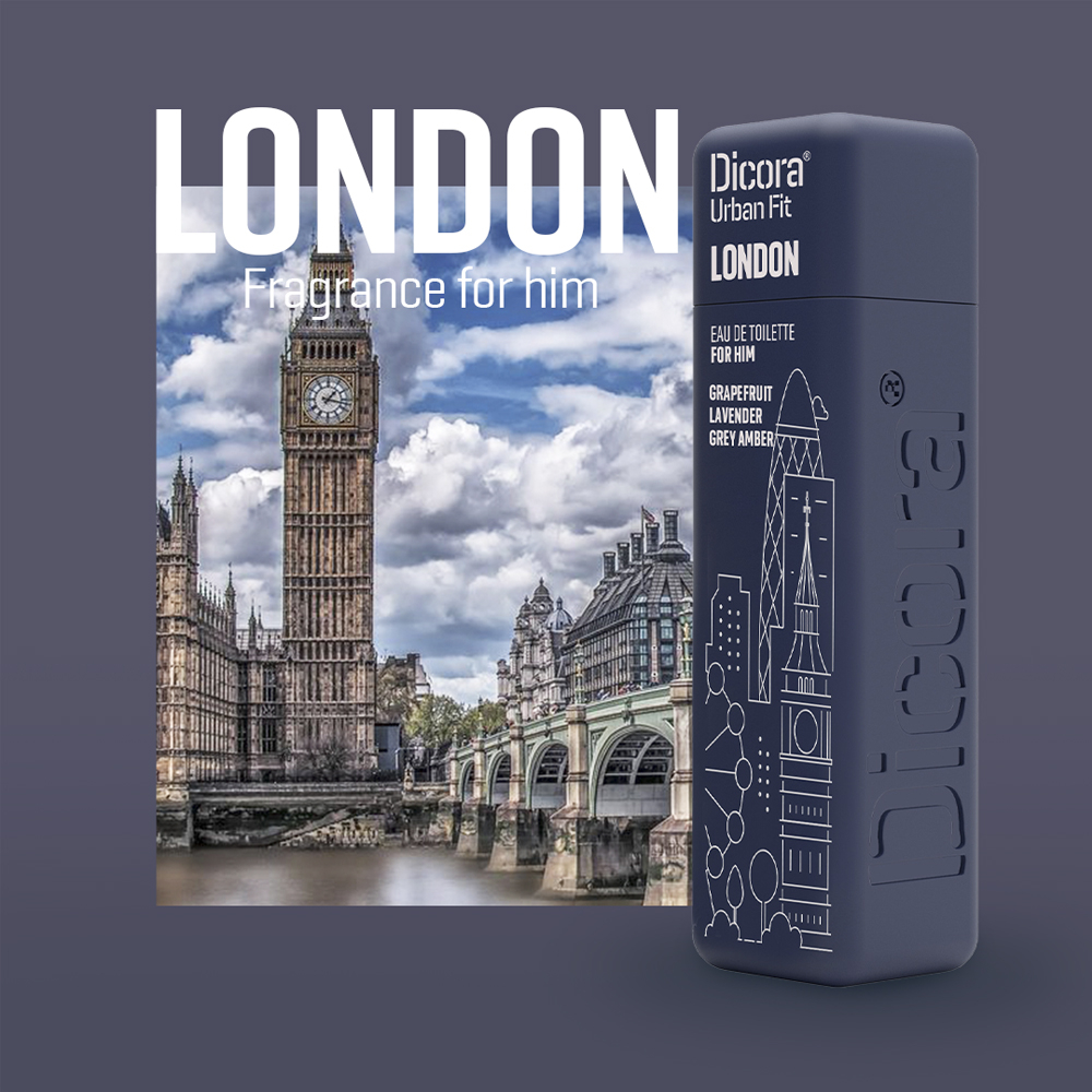 Nước hoa Dicora Urban Fit London – Dành Cho Nam (30ml)