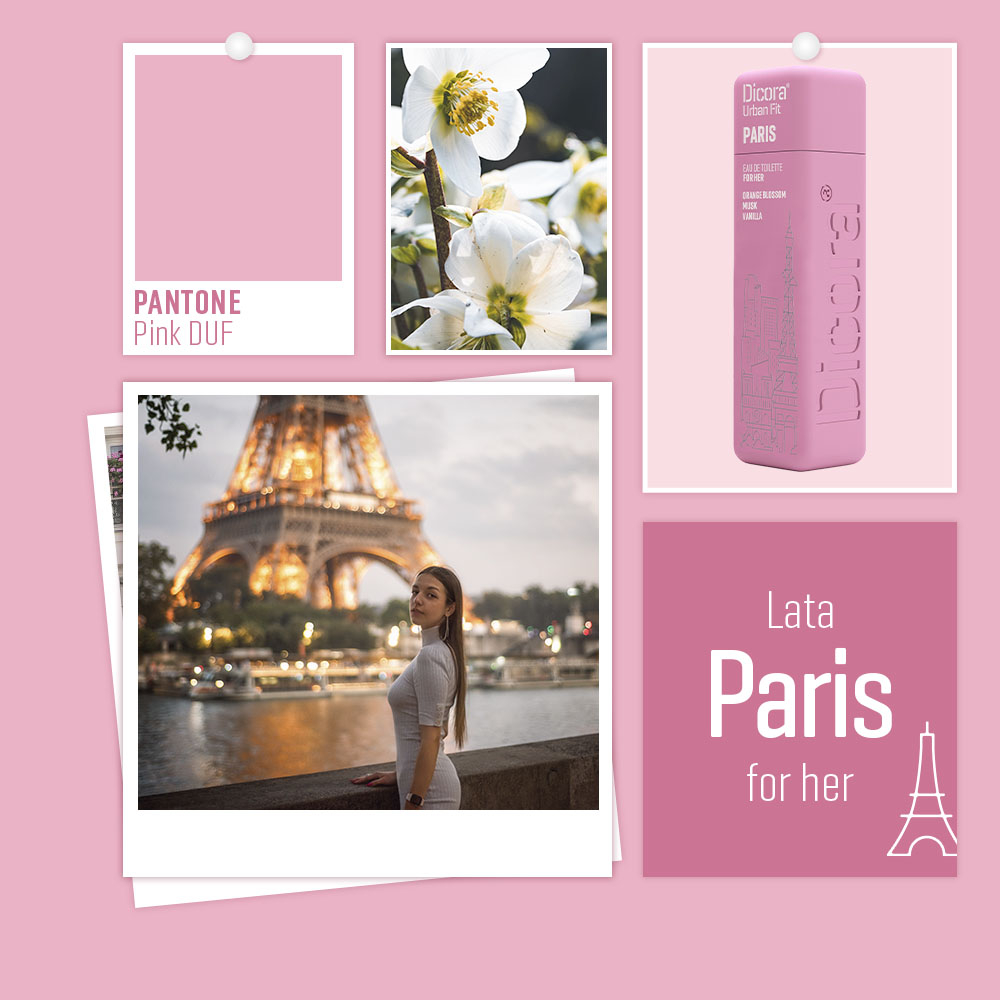 Nước hoa Dicora Urban Fit Paris – Dành Cho Nữ (30ml)