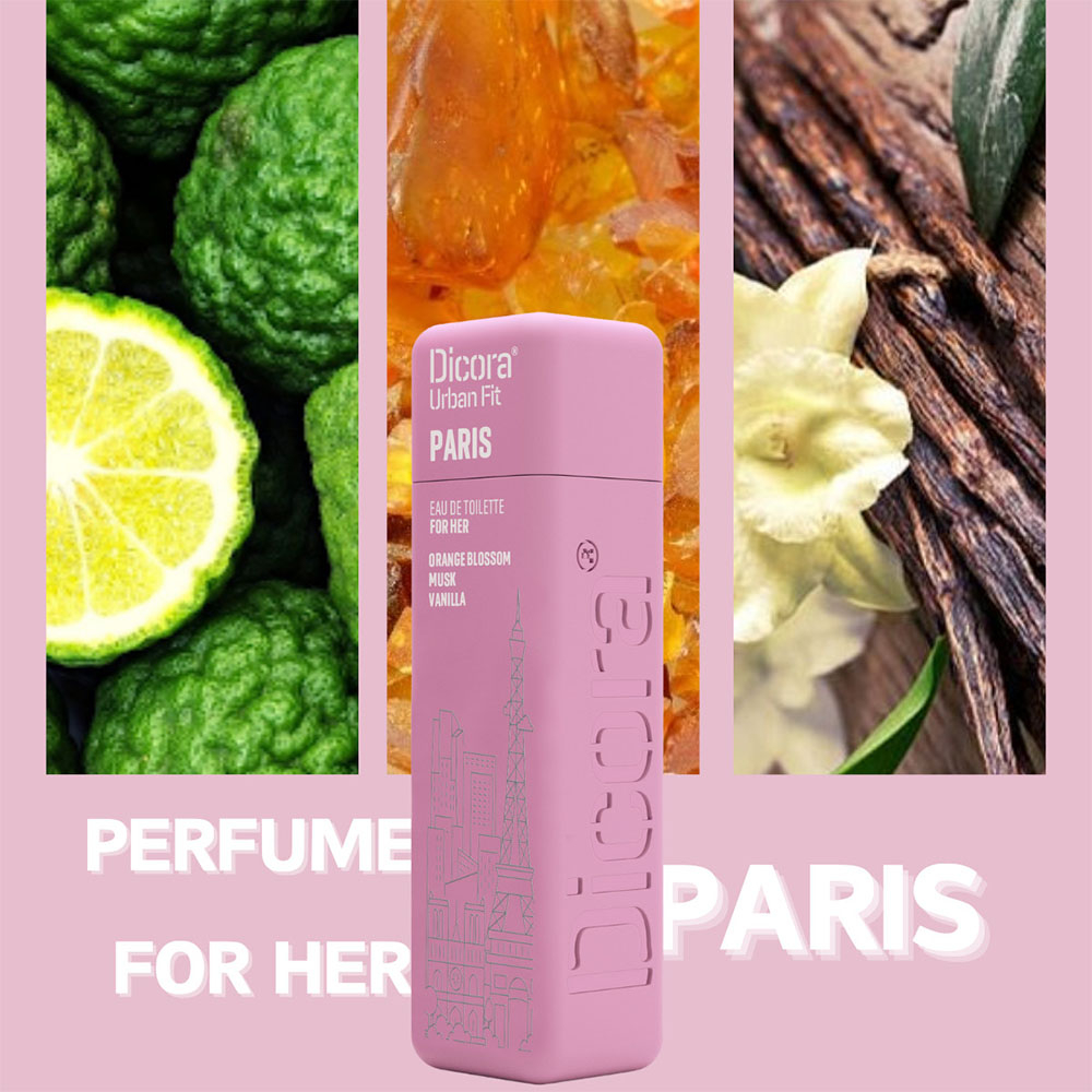 Nước hoa Dicora Urban Fit Paris – Dành Cho Nữ (100ml)