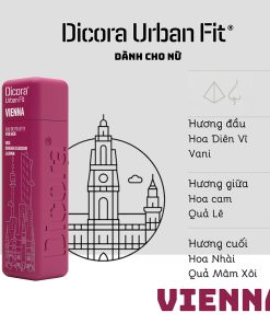 Nước hoa Dicora Urban Fit Vienna – Dành Cho Nữ (30ml)