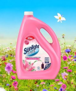 Nước lau sàn Sunlight hương hoa lily can 3.6kg