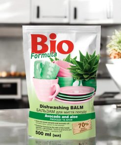 Nước rửa bát Bio Formula – Bơ và Lô Hội (Túi 500ml)