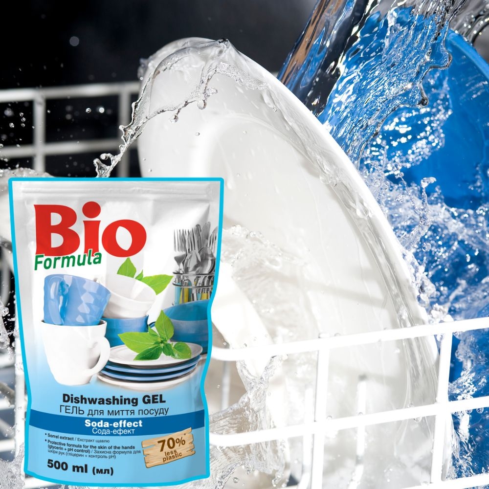 Nước rửa bát Bio Formula – Soda (Túi 500ml)