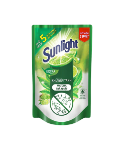 Nước rửa chén Sunlight trà xanh túi 720g