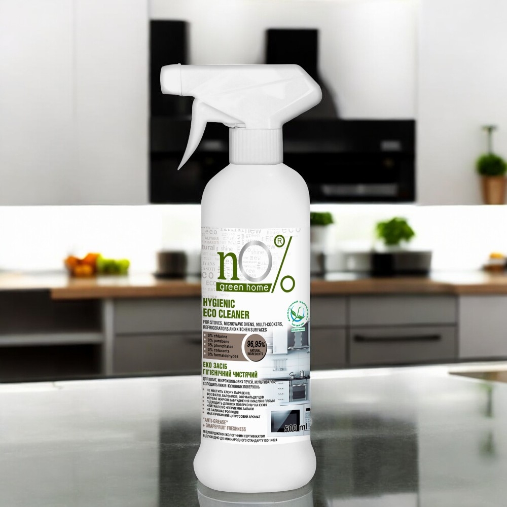 Nước tẩy rửa vệ sinh nhà bếp nO% Green Home Eco (500ml)
