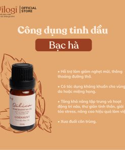Tinh dầu Bạc Hà Oilogi – Giúp giảm viêm, ngăn ngừa mụn (chai 10ml)