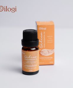 Tinh dầu Sả Chanh Oilogi – Giảm căng thẳng, xua đuổi muỗi và côn trùng (chai 10ml)