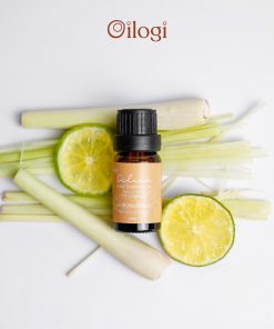 Tinh dầu Sả Chanh Oilogi – Giảm căng thẳng, xua đuổi muỗi và côn trùng (chai 10ml)