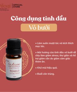 Tinh dầu Vỏ Bưởi Da Xanh Oilogi – Kích thích mọc tóc, giảm gàu, giảm gãy rụng (chai 10ml)