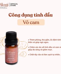 Tinh dầu Vỏ Cam Oilogi – Ổn định tinh thần và giảm stress (chai 10ml)