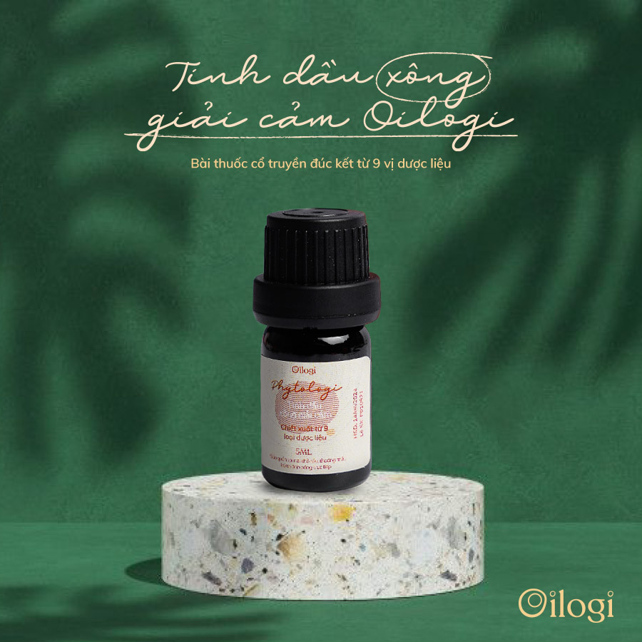 Tinh dầu Xông Giải Cảm Oilogi (chai 5ml)