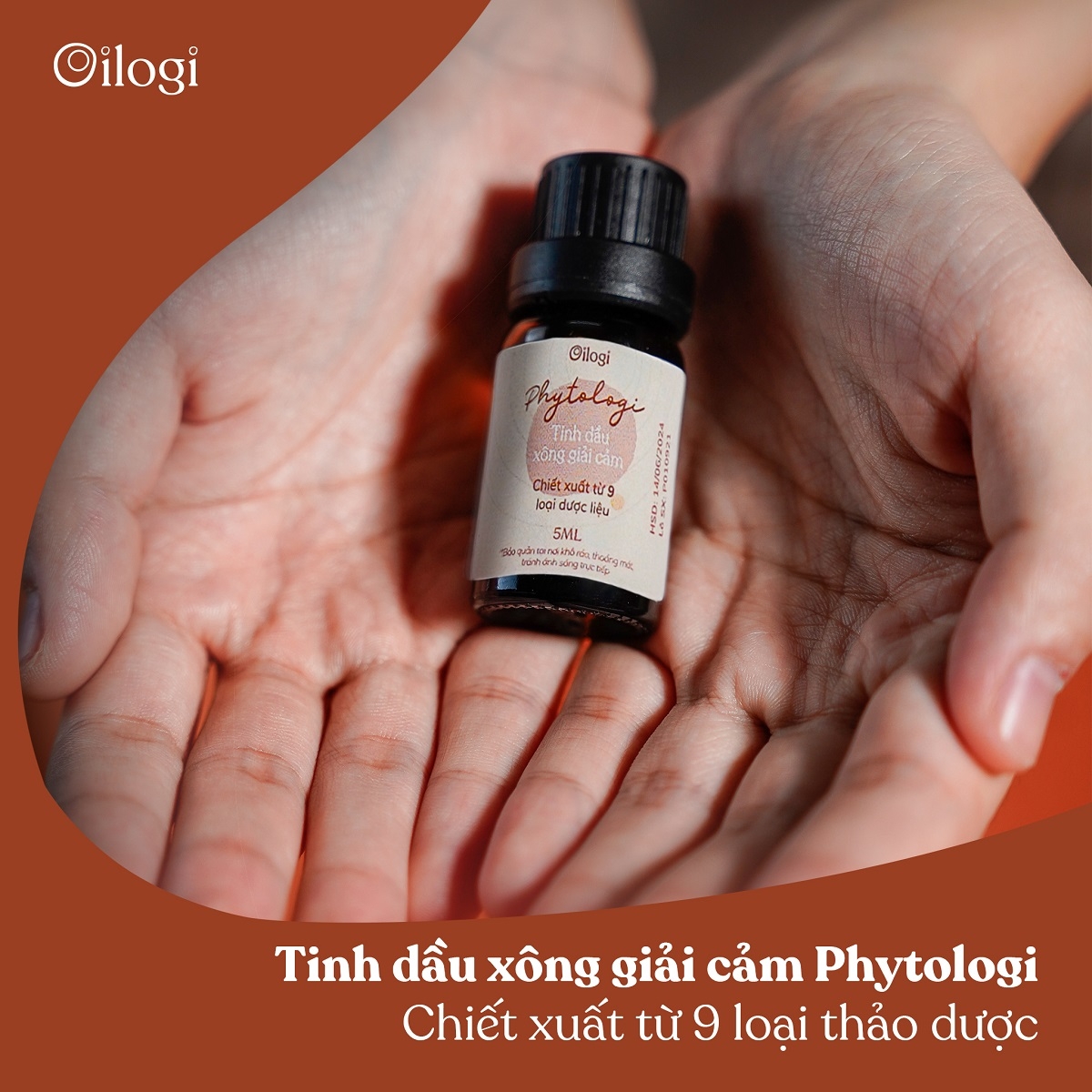 Tinh dầu Xông Giải Cảm Oilogi (chai 5ml)