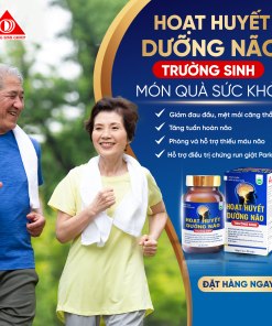 TPBVSK HOẠT HUYẾT DƯỠNG NÃO TRƯỜNG SINH HỘP 30V