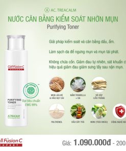 Nước cân bằng thanh khiết cho da dầu 200ml – Cell Fusion C Expert Purifying Toner